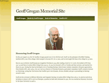 Tablet Screenshot of geoffgrogan.weebly.com