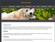 Tablet Screenshot of goldendoodleespana.weebly.com