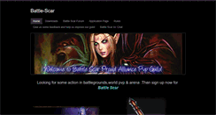 Desktop Screenshot of battle-scar.weebly.com