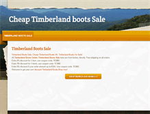 Tablet Screenshot of cheaptimberlandbootssale.weebly.com