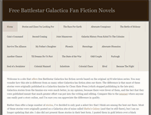 Tablet Screenshot of freegalacticafanfictionnovels.weebly.com