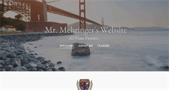 Desktop Screenshot of mrmehringer.weebly.com
