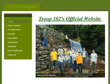 Tablet Screenshot of boyscouttroop102.weebly.com