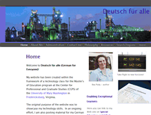 Tablet Screenshot of deutschfueralle.weebly.com