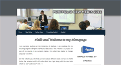 Desktop Screenshot of newmedia-2011.weebly.com