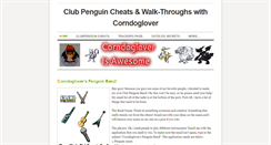 Desktop Screenshot of clubpenguincheatsandwalk-through.weebly.com