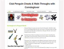 Tablet Screenshot of clubpenguincheatsandwalk-through.weebly.com