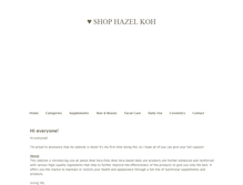 Tablet Screenshot of hazelkoh.weebly.com