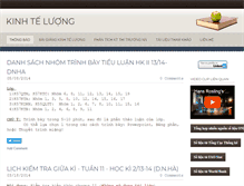 Tablet Screenshot of kinhteluong.weebly.com