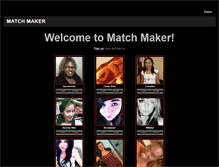 Tablet Screenshot of matchingusnow.weebly.com