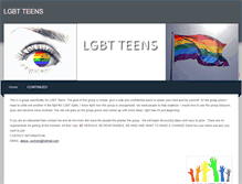 Tablet Screenshot of lgbtteens.weebly.com