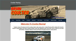 Desktop Screenshot of coulterracing.weebly.com