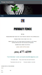 Mobile Screenshot of privacyfencebuilders.weebly.com