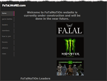 Tablet Screenshot of fatalworld.weebly.com