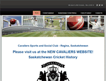 Tablet Screenshot of cavaliersclub.weebly.com