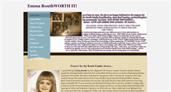 Desktop Screenshot of emmarouth.weebly.com