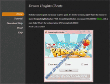 Tablet Screenshot of dreamheights.weebly.com