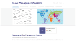 Desktop Screenshot of cloudmanagementsystems.weebly.com
