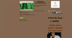 Desktop Screenshot of hoperisingmusic.weebly.com