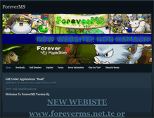 Tablet Screenshot of foreverms.weebly.com