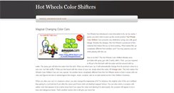 Desktop Screenshot of hotwheelscolorshifters.weebly.com