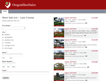 Tablet Screenshot of oregonshortsale.weebly.com