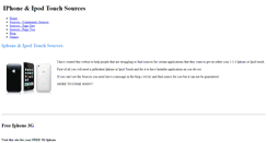 Desktop Screenshot of iphonesources.weebly.com