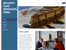 Tablet Screenshot of behappycafebodhgaya.weebly.com