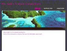 Tablet Screenshot of mskiddsscienceconnections.weebly.com