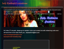 Tablet Screenshot of ladykashmir2012.weebly.com