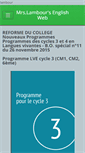 Mobile Screenshot of mrslambourenglishwebsite.weebly.com