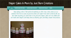 Desktop Screenshot of justborncreations.weebly.com