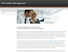 Tablet Screenshot of informationmanagement.weebly.com