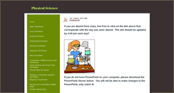 Desktop Screenshot of albphysicalscience.weebly.com