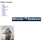 Tablet Screenshot of onlinesamurai.weebly.com