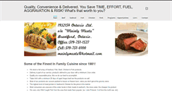 Desktop Screenshot of mainlymeats.weebly.com